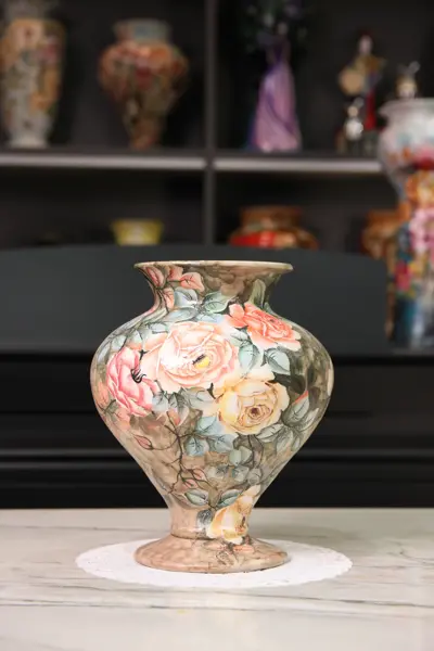 Bình Hoa Cao 32cm Miệng To